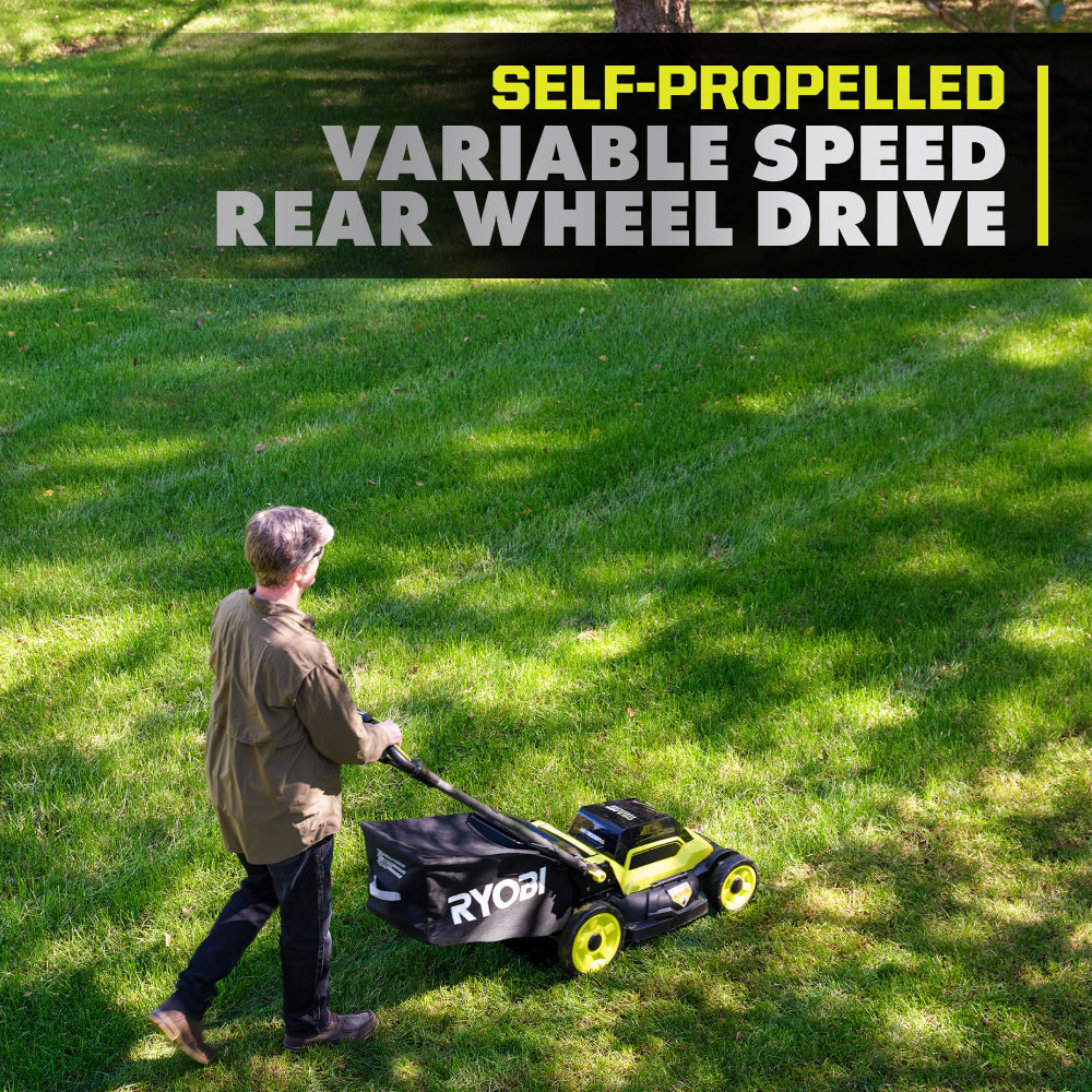 18V ONE+ HP BRUSHLESS 20" SELF-PROPELLED MOWER KIT RYOBI Tools