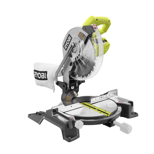 10" Compound Miter Saw with Laser RYOBI Tools