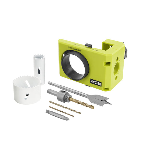 RYOBI WOOD-METAL DOOR LOCK INSTALL KIT RYOBI Tools