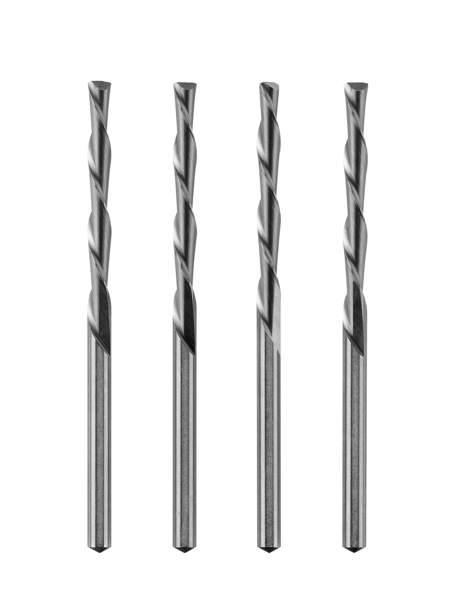 4 PC. 1/8" WOOD & PLASTIC BITS image