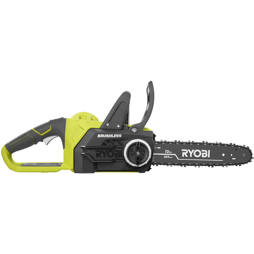 18V ONE+ Brushless 12" Chainsaw with 4Ah Battery & Charger Image 4