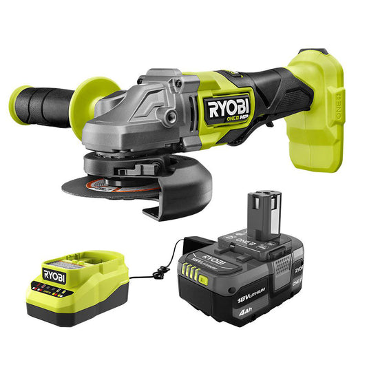 ONE+ BL 4-1/2 IN ANGLE GRINDER KIT RYOBI Tools