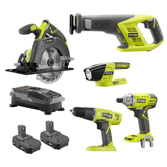 ONE+ BR 5-TOOL COMBO KIT RYOBI Tools