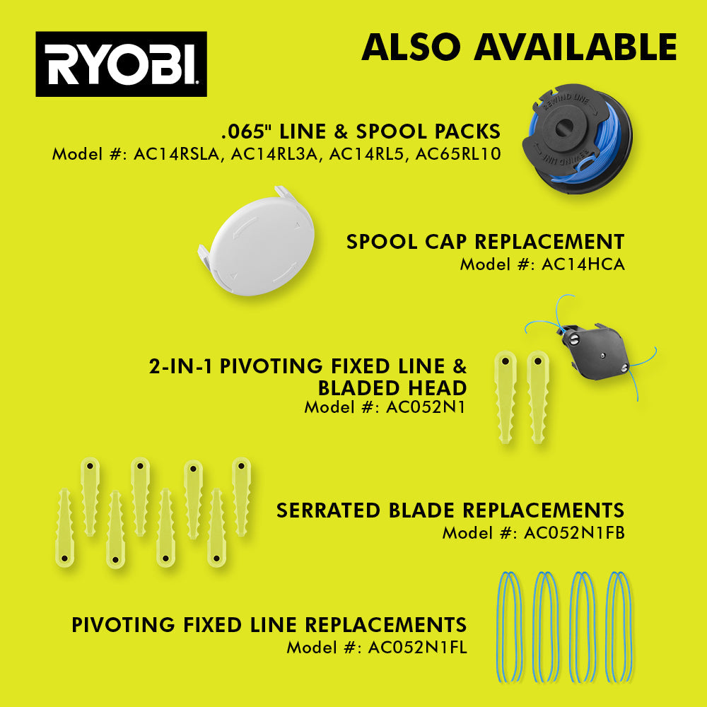 18V ONE+ 10” String Trimmer/Edger RYOBI Tools