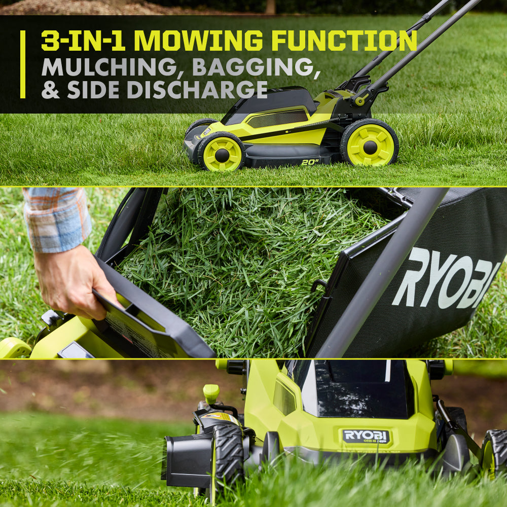 18V ONE+ HP BRUSHLESS 20" SELF-PROPELLED MOWER KIT RYOBI Tools