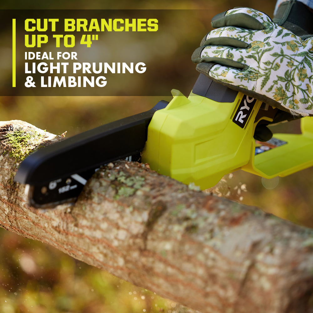 18V ONE+ 6" PRUNING CHAINSAW KIT Image 4