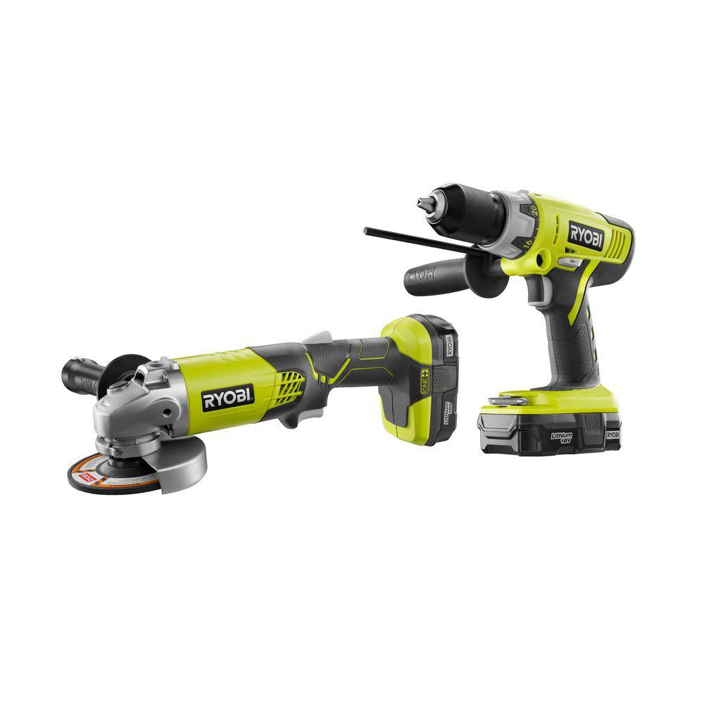 MEXICO HAMMER DRILL/ANGLE GRINDER KIT RYOBI Tools