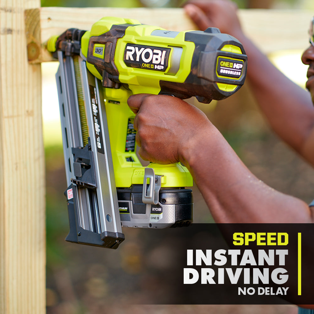 18V ONE+ HP BRUSHLESS 30° AIRSTRIKE FRAMING NAILER KIT Image 4