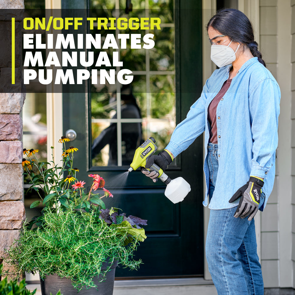 USB LITHIUM COMPACT CHEMICAL SPRAYER RYOBI Tools