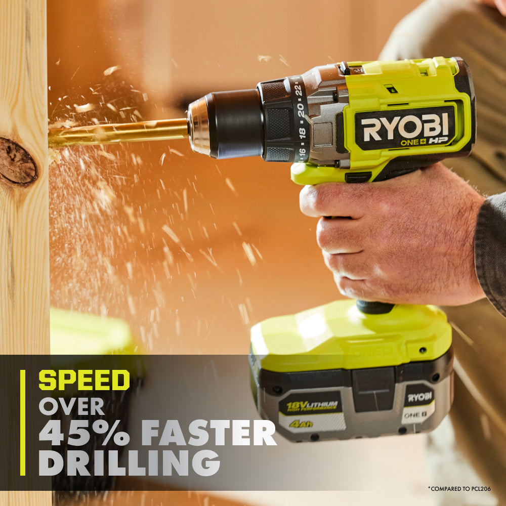 18V ONE+ HP Brushless 1/2" Drill/Driver Kit RYOBI Tools