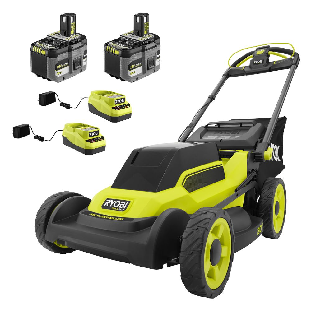 18V ONE+ HP BRUSHLESS 20" SELF-PROPELLED MOWER KIT RYOBI Tools