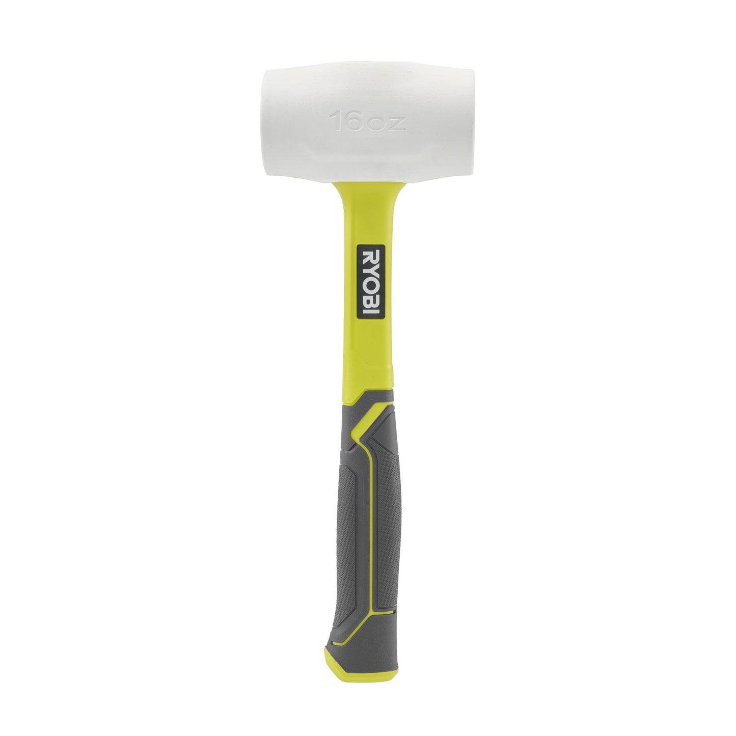 16oz. White Rubber Mallet RYOBI Tools