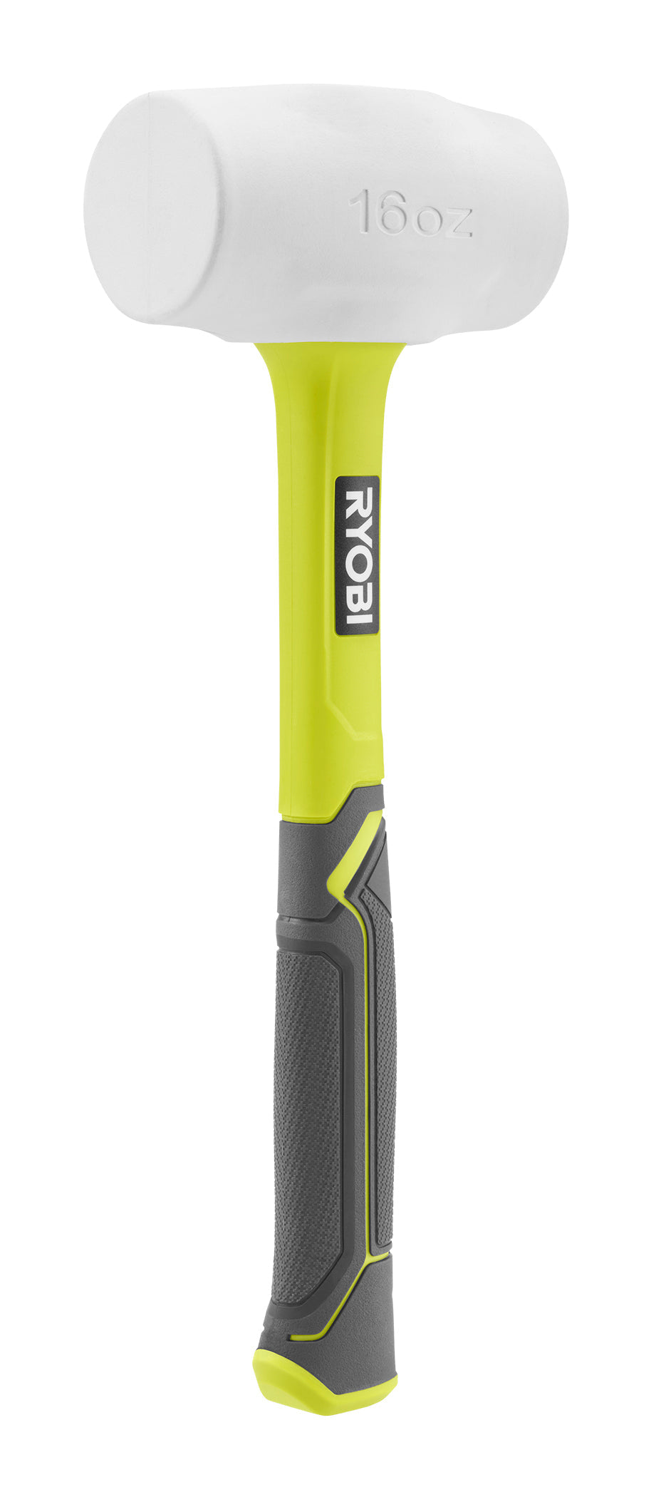 16oz. White Rubber Mallet RYOBI Tools
