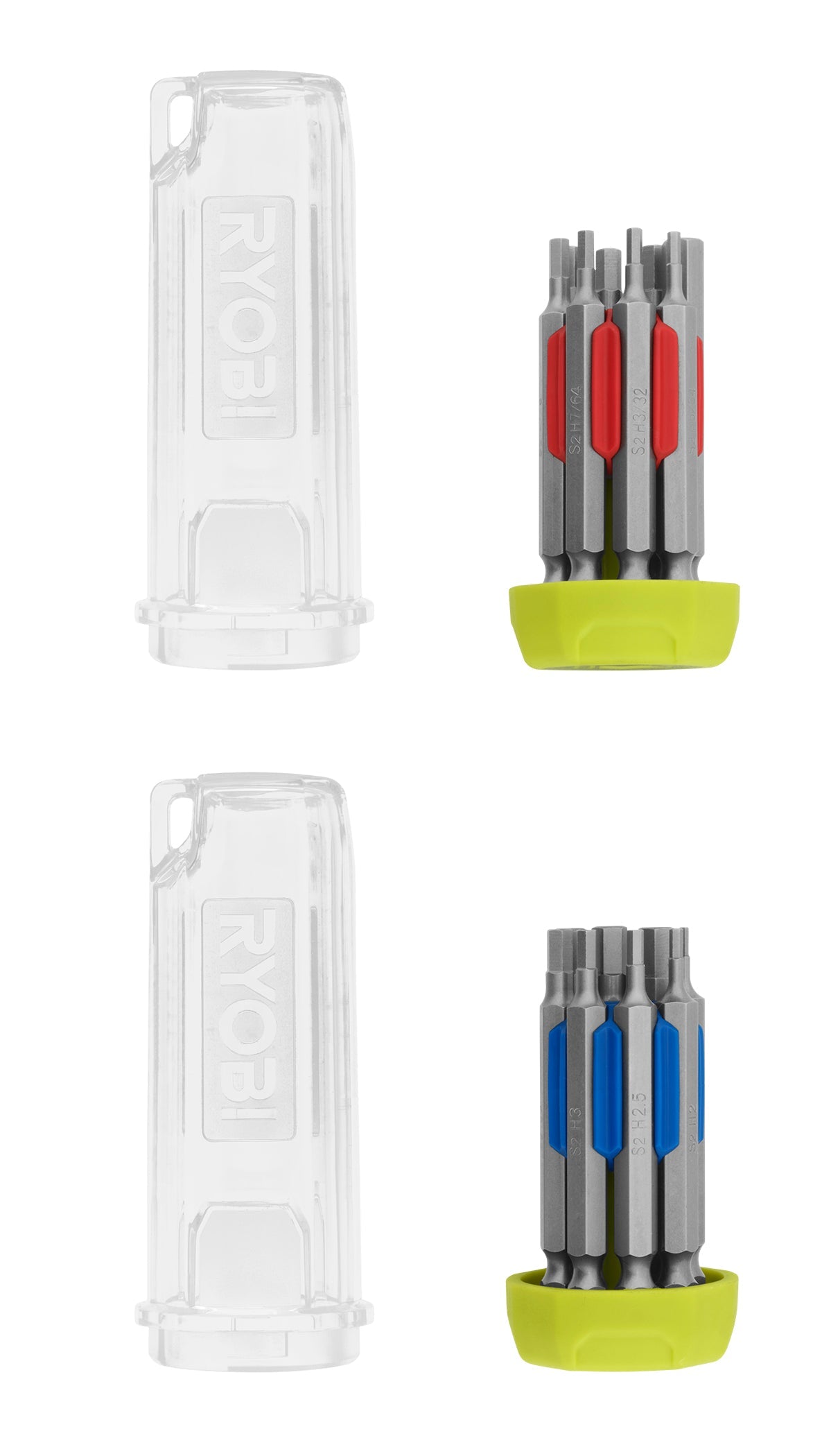 16 PC. 2-1/2" EXTENDED HEX BITS RYOBI Tools