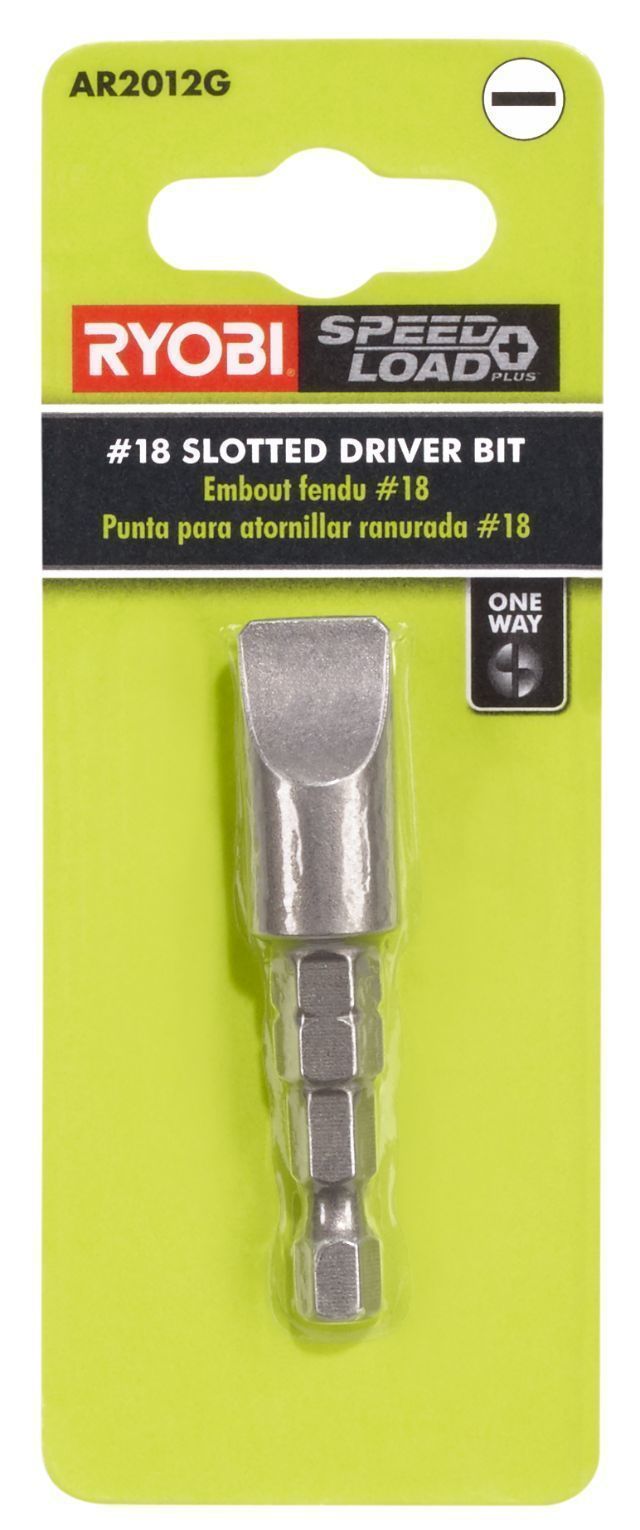 SpeedLoad+ #18 x 2-1/2" Flat Driver Bit Image 1