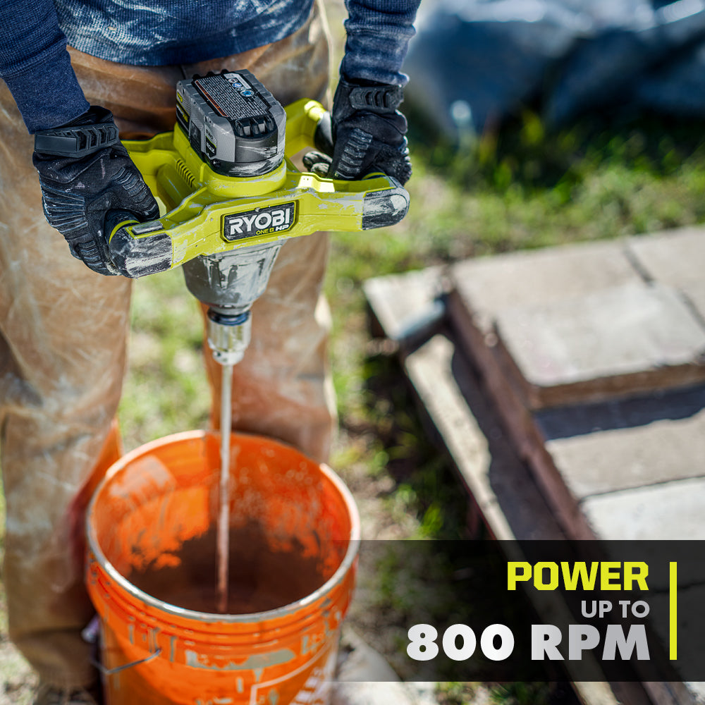 18V ONE+ HP BRUSHLESS 1/2" MUD MIXER KIT Image 4