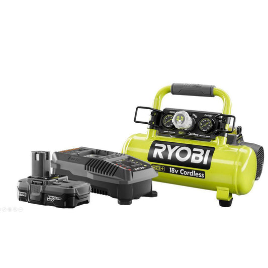 18V ONE+ 1 Gal. Air Compressor with Upgrade Kit RYOBI Tools
