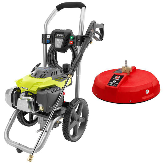 Subaru EA175 2,700-PSI 2.3-GPM Gas Pressure Washer with 15" Surface Cleaner RYOBI Tools