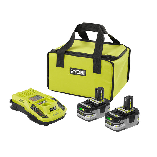 18V 3.0AH Lithium+™HP Battery & Charger Starter Kit RYOBI Tools