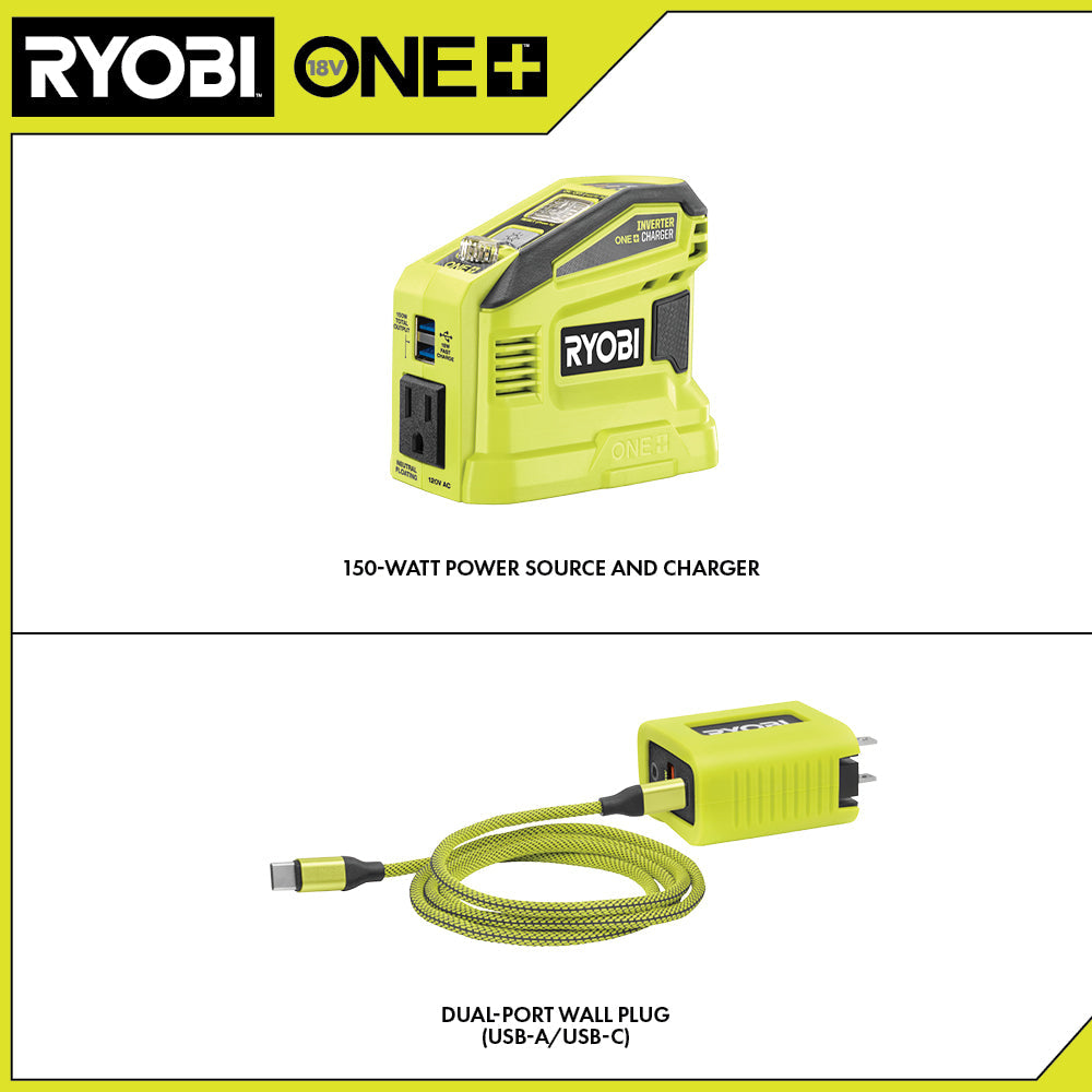 18V ONE+ 150-WATT BATTERY POWER SOURCE AND CHARGER Image 2