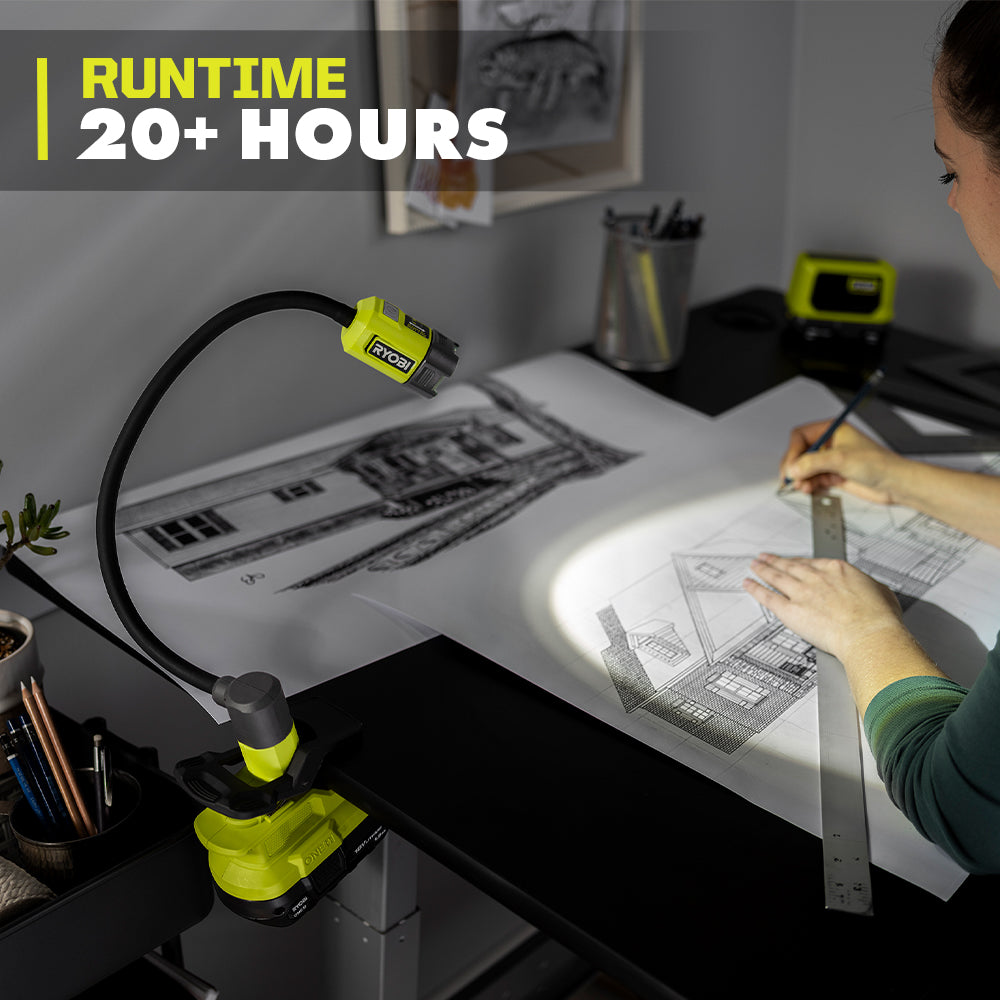 18V ONE+ FLEXIBLE LED CLAMP LIGHT Image 4