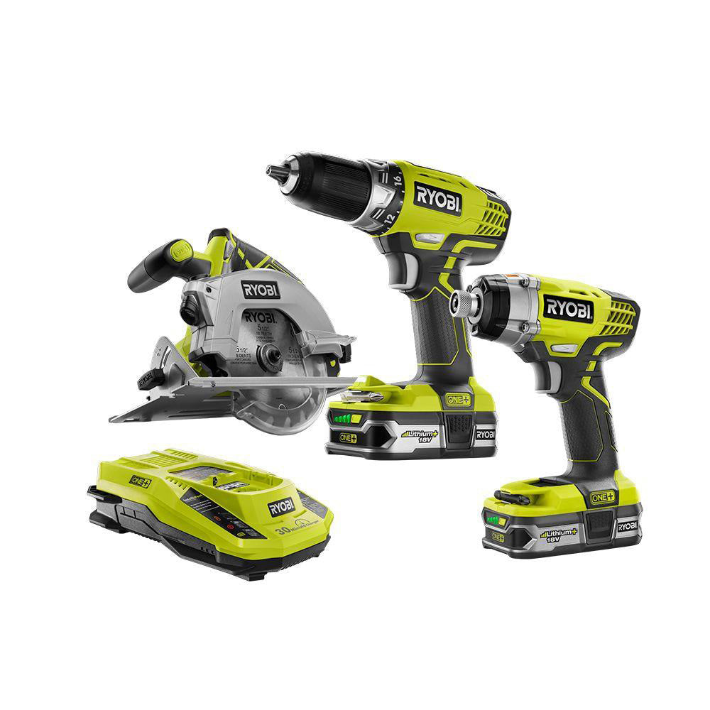 18V ONE+ Combo Kit (3-Tool) RYOBI Tools
