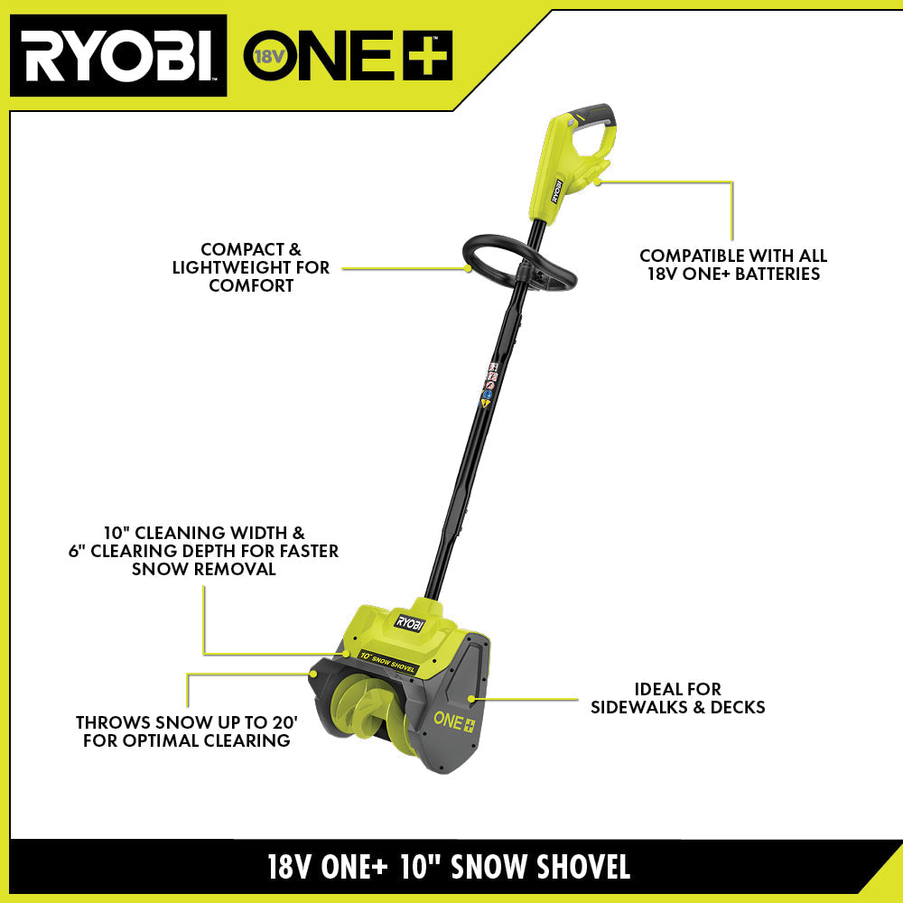 18V ONE+ 10" SNOW SHOVEL KIT Image 2