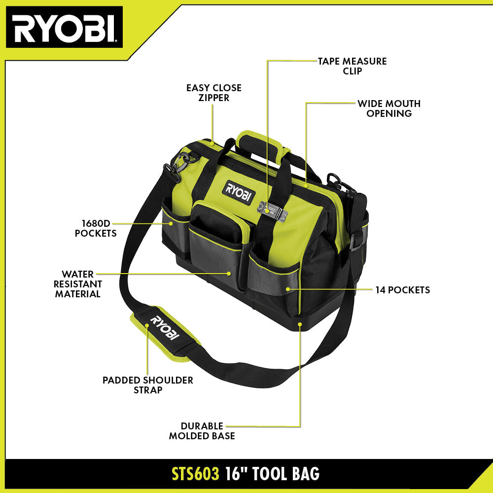 16" Tool Bag Image 2