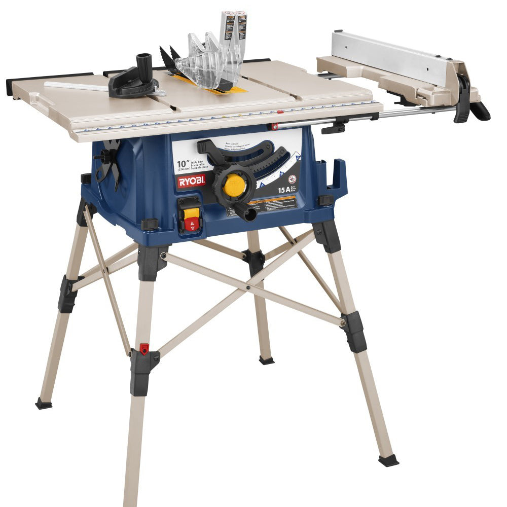 10" Portable Table Saw with Stand RYOBI Tools