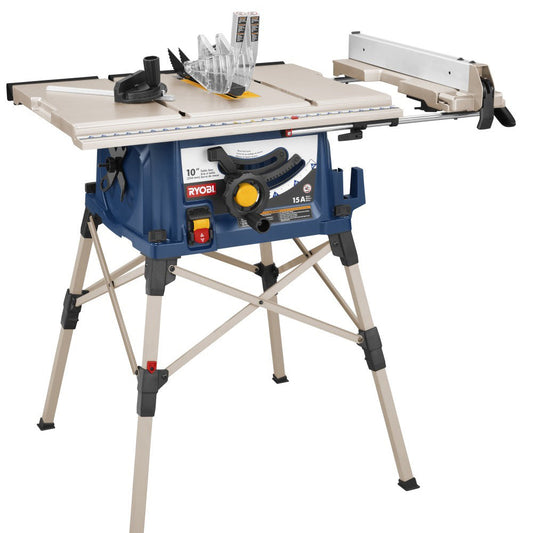 10" Portable Table Saw with Stand RYOBI Tools
