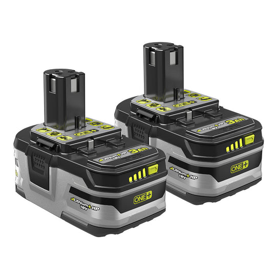 18V ONE+ 3.0Ah High Capacity Battery 2-Pack RYOBI Tools