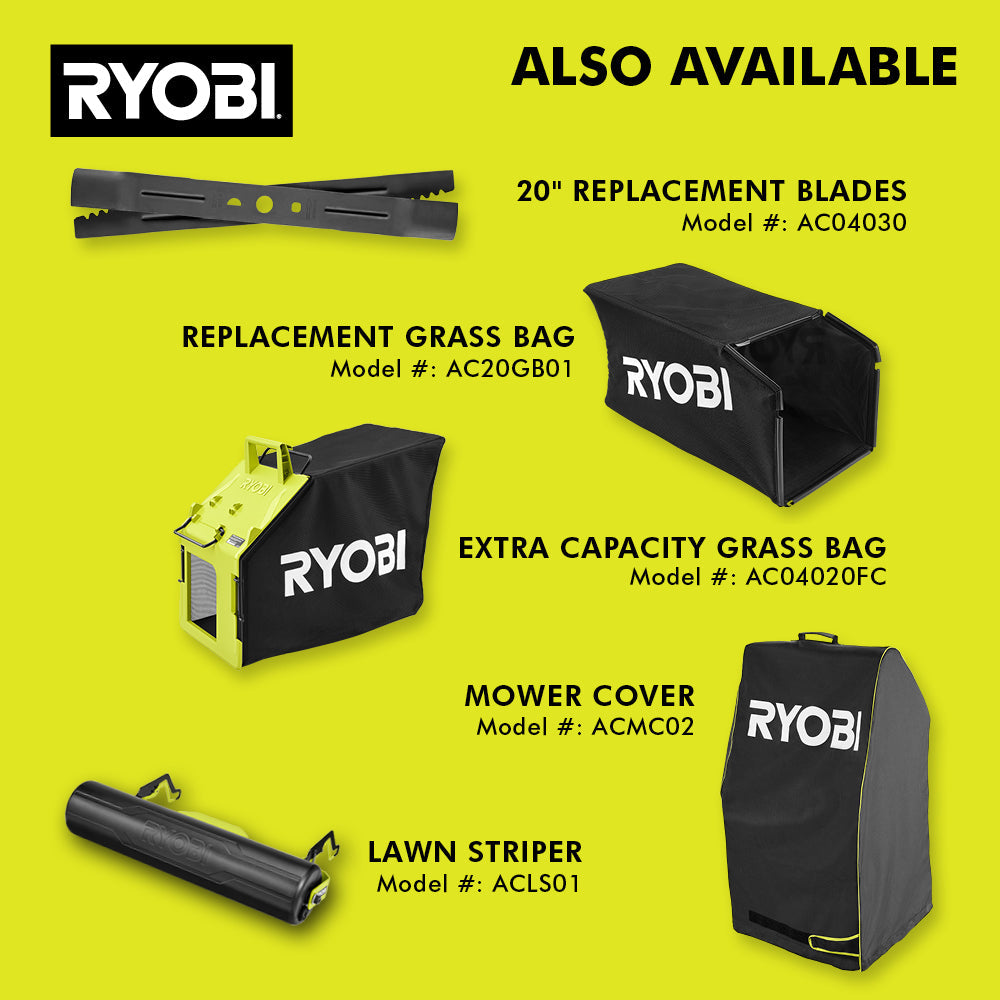 18V ONE+ HP BRUSHLESS 20" SELF-PROPELLED MULTI-BLADE MOWER KIT Image 12