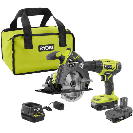 18V ONE+ 2-Tool Combo Kit RYOBI Tools