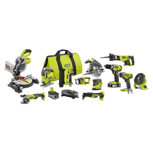 12 PC. COMBO KIT RYOBI Tools