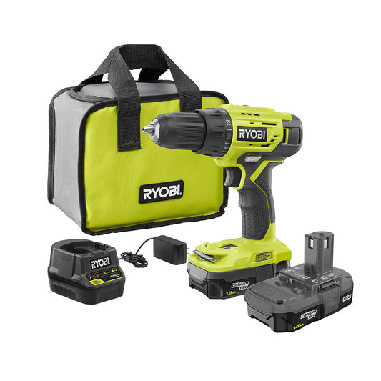 18V ONE+ 2-SPEED 1/2" DRILL/DRIVER KIT RYOBI Tools