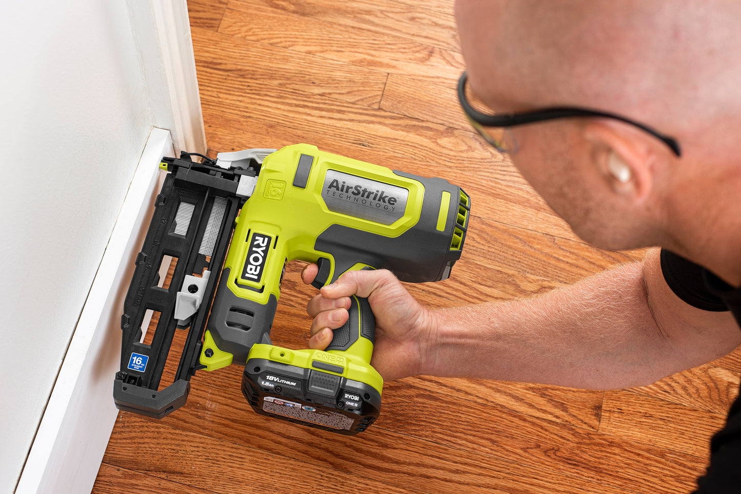 18V ONE+ AIRSTRIKE 16GA FINISH NAILER - Tool Only Image 3
