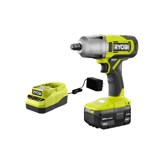 18V ONE+ 1/2" IMPACT WRENCH KIT RYOBI Tools