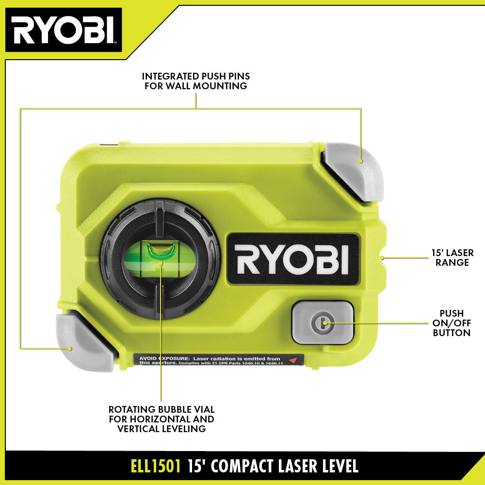 15' Compact Laser Level Image 2