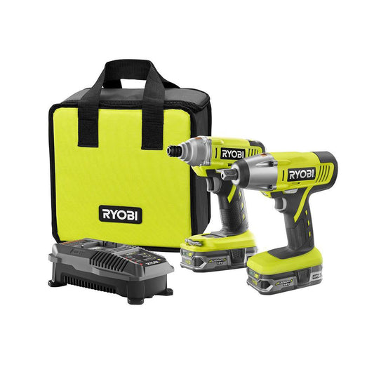 ONE+ IMPACT WRENCH/IMPACT DRIVER KIT RYOBI Tools