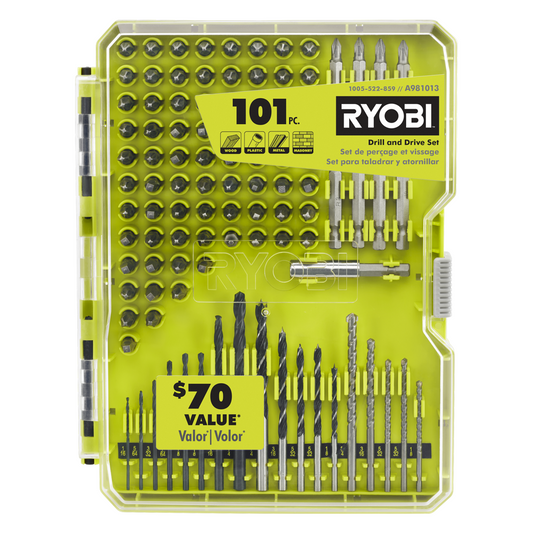 101 PC. DRILL AND DRIVE SET