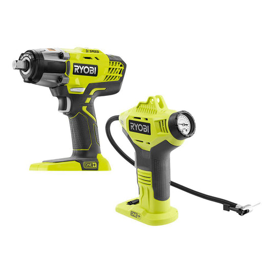18V ONE+ 1/2 Impact Wrench and Inflator (Tools Only) RYOBI Tools