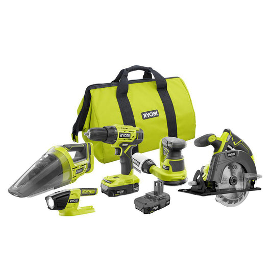 18V ONE+ 5-Tool Combo Kit RYOBI Tools