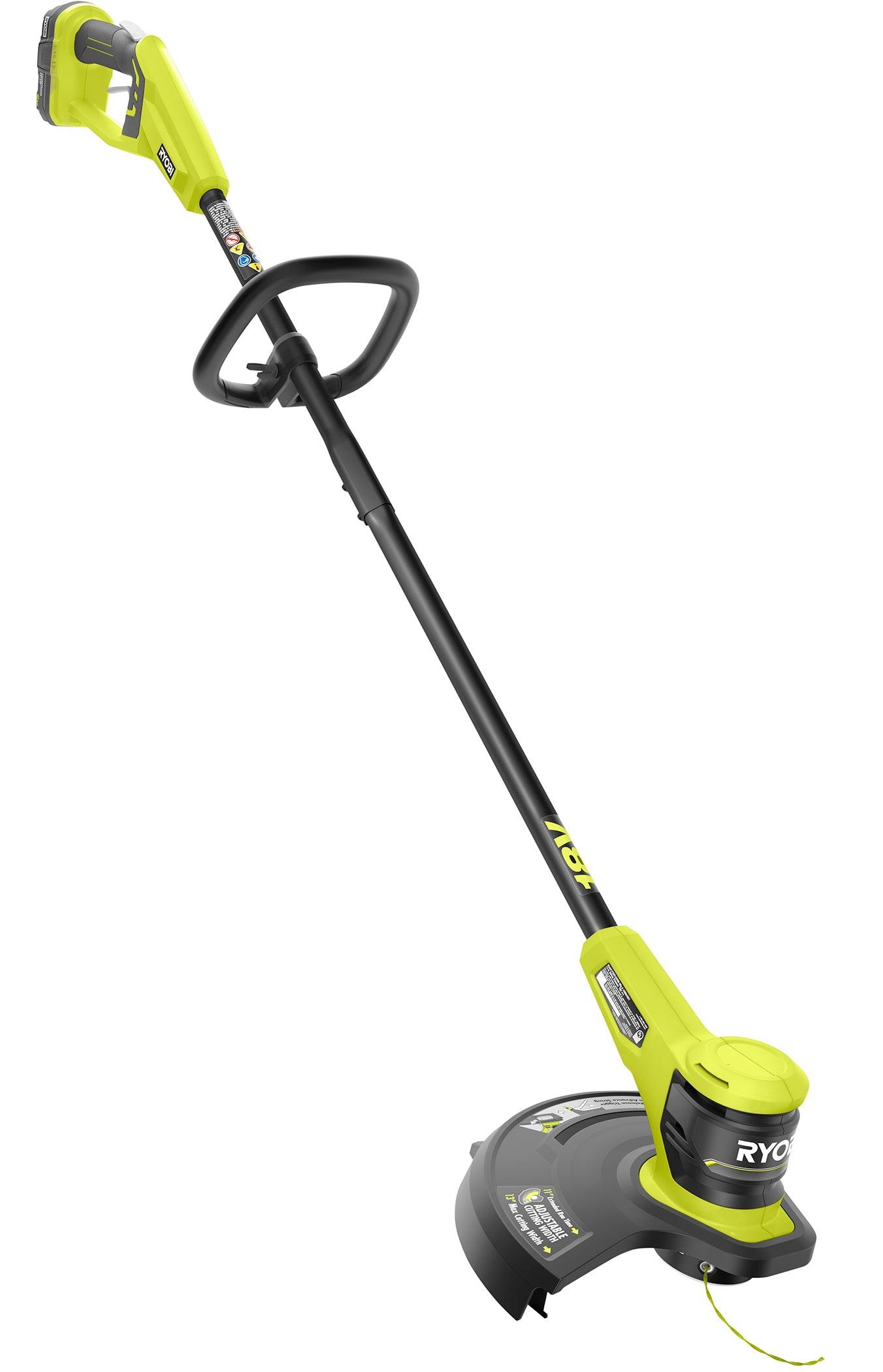 18V ONE+ 13" String Trimmer/Edger Kit Image 3