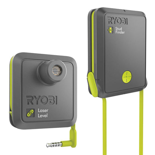 PHONE WORKS Laser Level and Stud Sensor RYOBI Tools