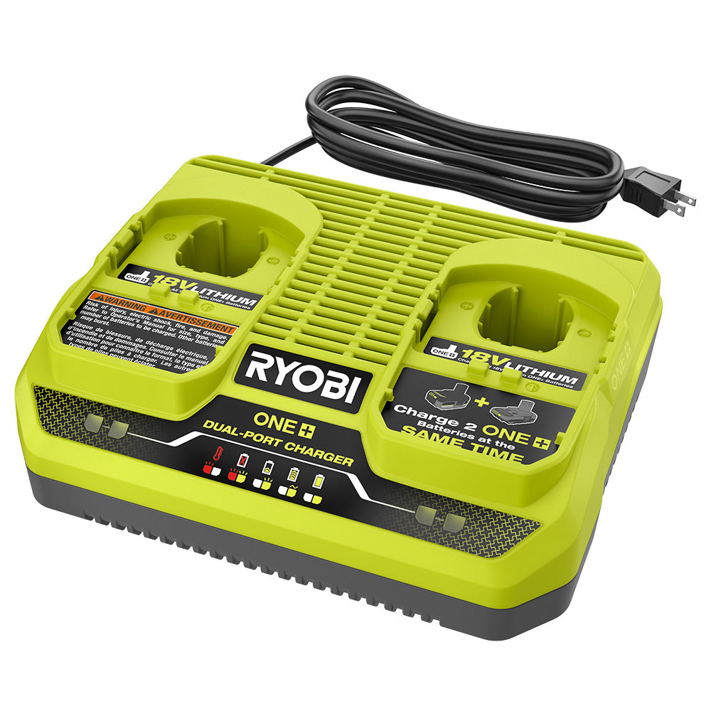 18V ONE+ DUAL-PORT SIMULTANEOUS CHARGER RYOBI Tools