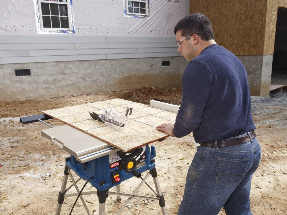 10" Portable Table Saw with Stand Image 2