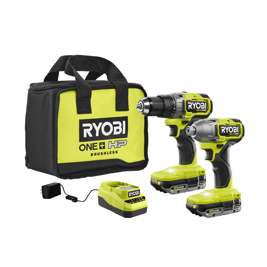 18V ONE+ HP BRUSHLESS 2-TOOL COMBO KIT RYOBI Tools