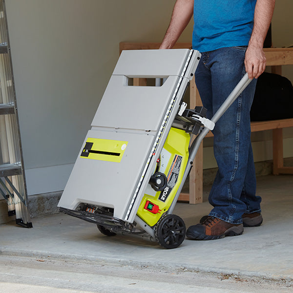 10" Expanded Capacity Table Saw with Rolling Stand Image 3