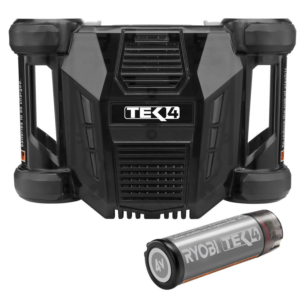 TEK4 4V Rapid Charger with 4V LITHIUM+™ Battery RYOBI Tools