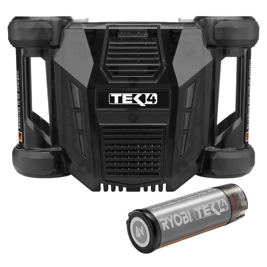 TEK4 4V Rapid Charger with 4V LITHIUM+™ Battery RYOBI Tools